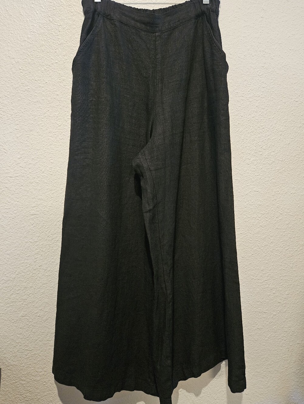 CP Shades 100% Irish Linen Wide Leg Pants Size M
